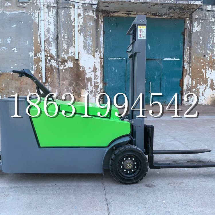 类乌齐县小型电动叉车1吨2吨步行站驾式电瓶堆高充电装卸车液压升降车铲车